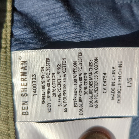 Jacket Ben Sherman L *NEW* - Picture 6 of 6